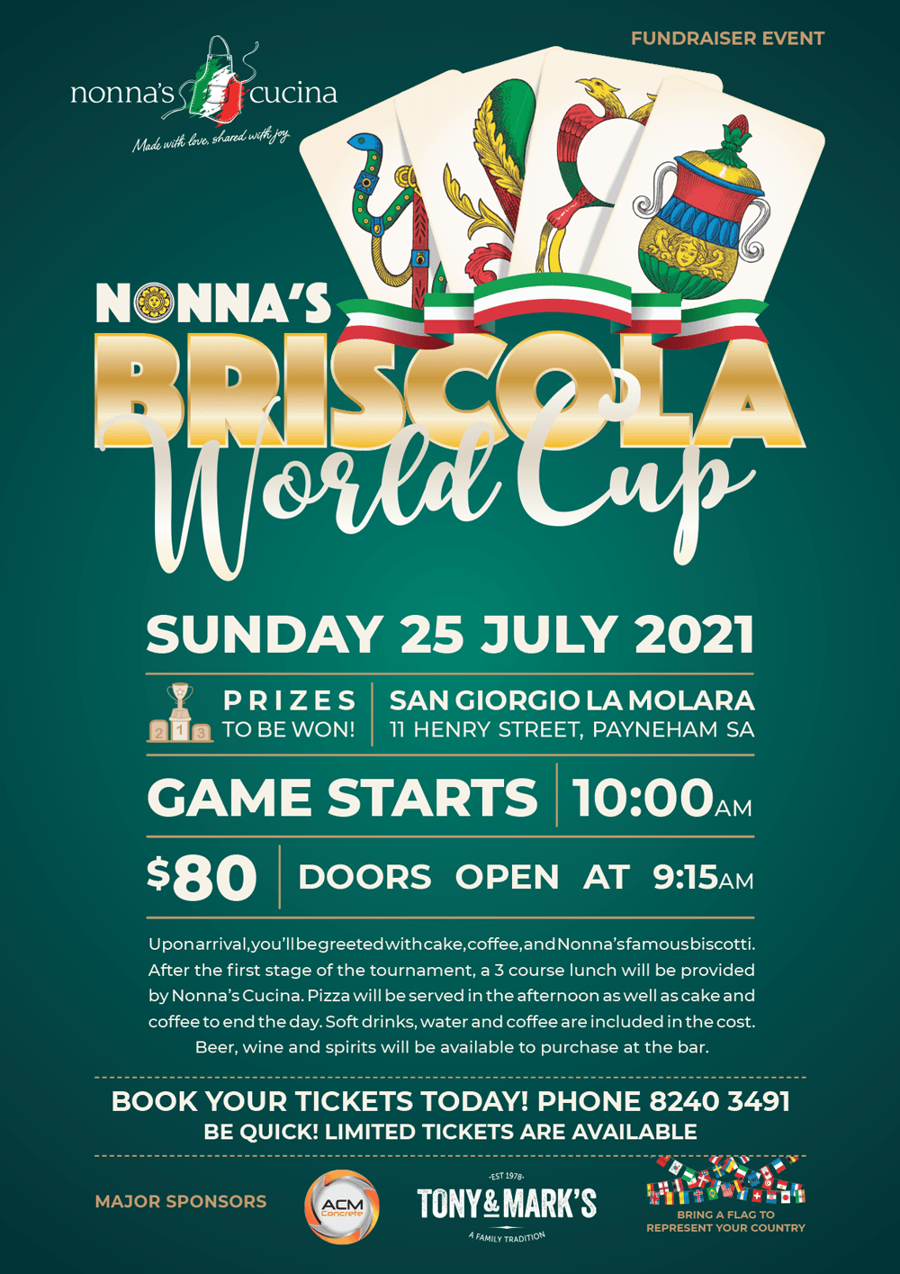 Nonna's Briscola World Cup Nonna's Briscola World Cup